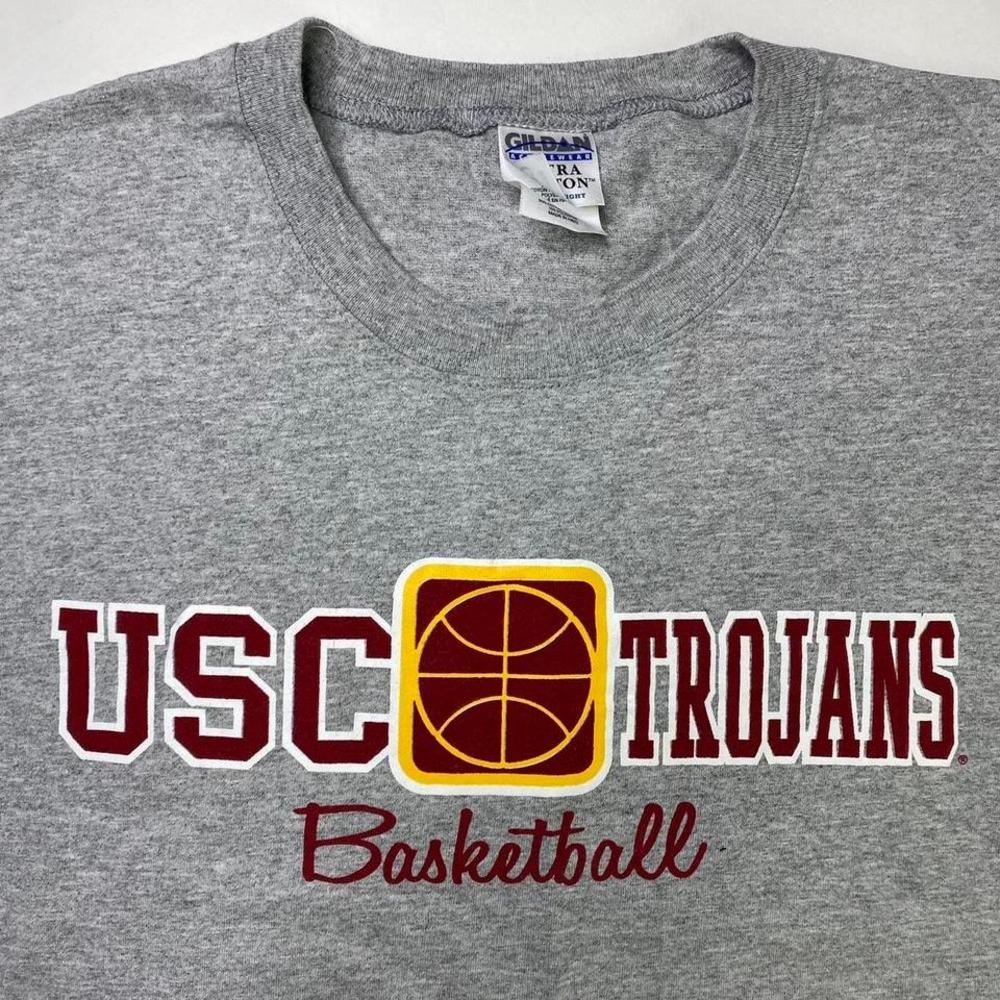 Vintage USC Trojans college basketball tank top shirt